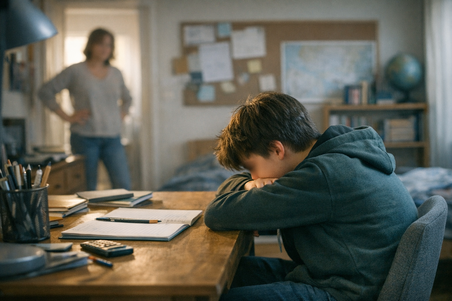 Mon ado refuse de faire ses devoirs : que faire vraiment (et pas juste sermonner)