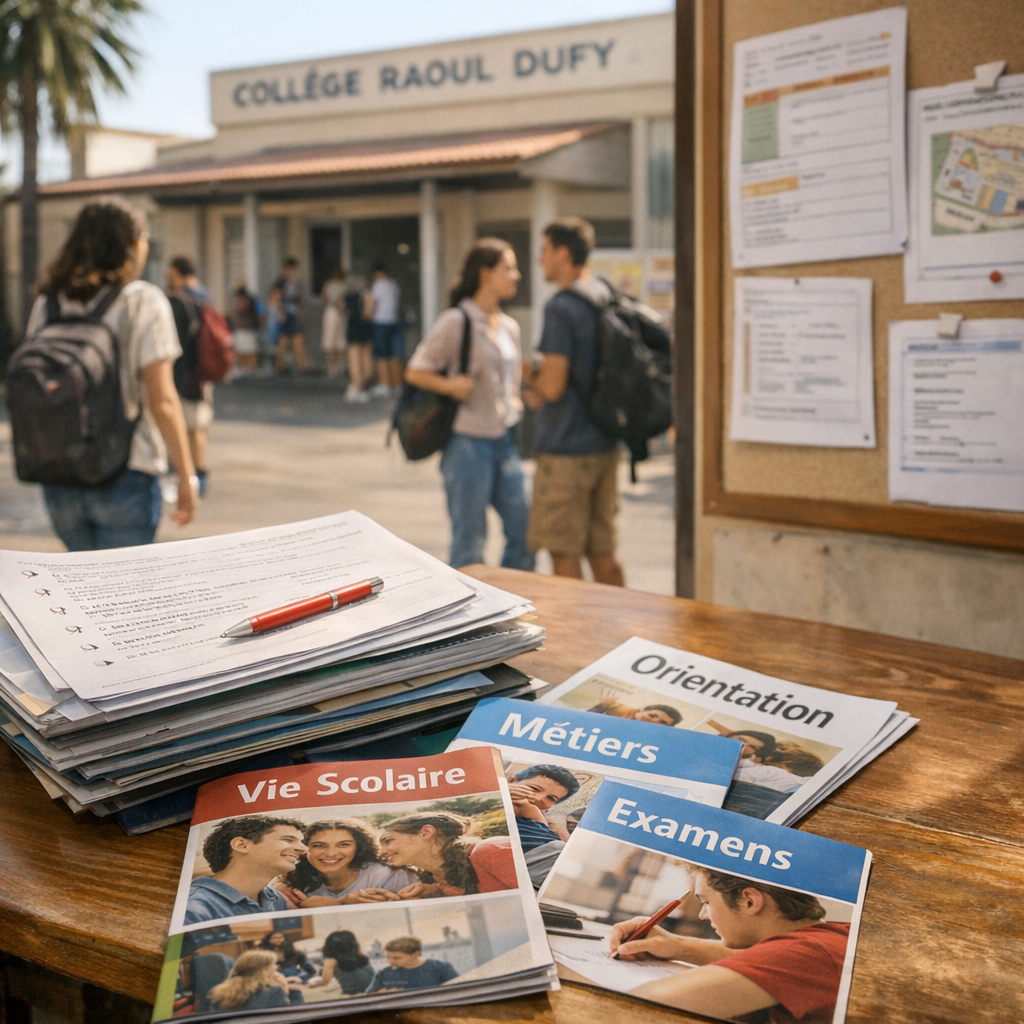 Examens, orientation et scolarité&nbsp;: les rubriques à consulter avant d’écrire au collège