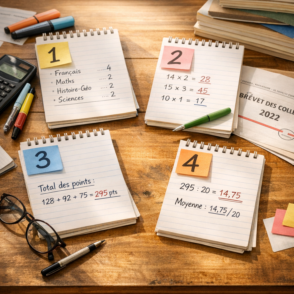 Mode d'emploi&nbsp;: calcule ton total en 4 étapes