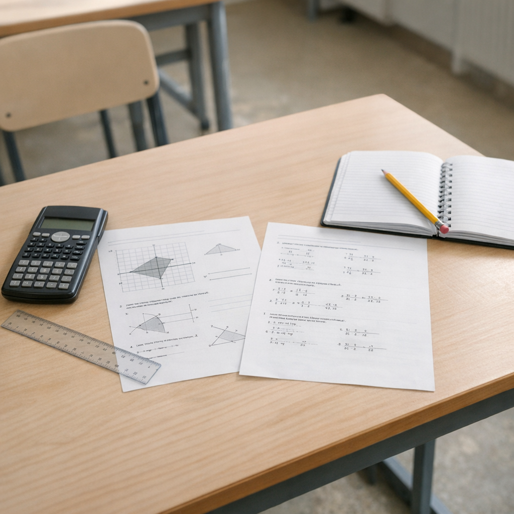 Le Brevet Maths 2024 se révise au collège avec une fiche
