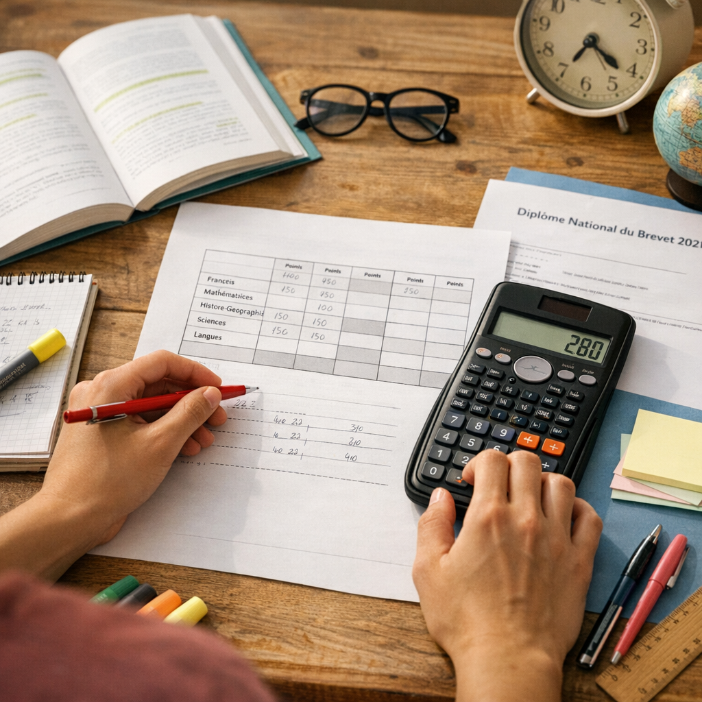Calculer ses points au brevet 2021&nbsp;: la méthode pas à pas