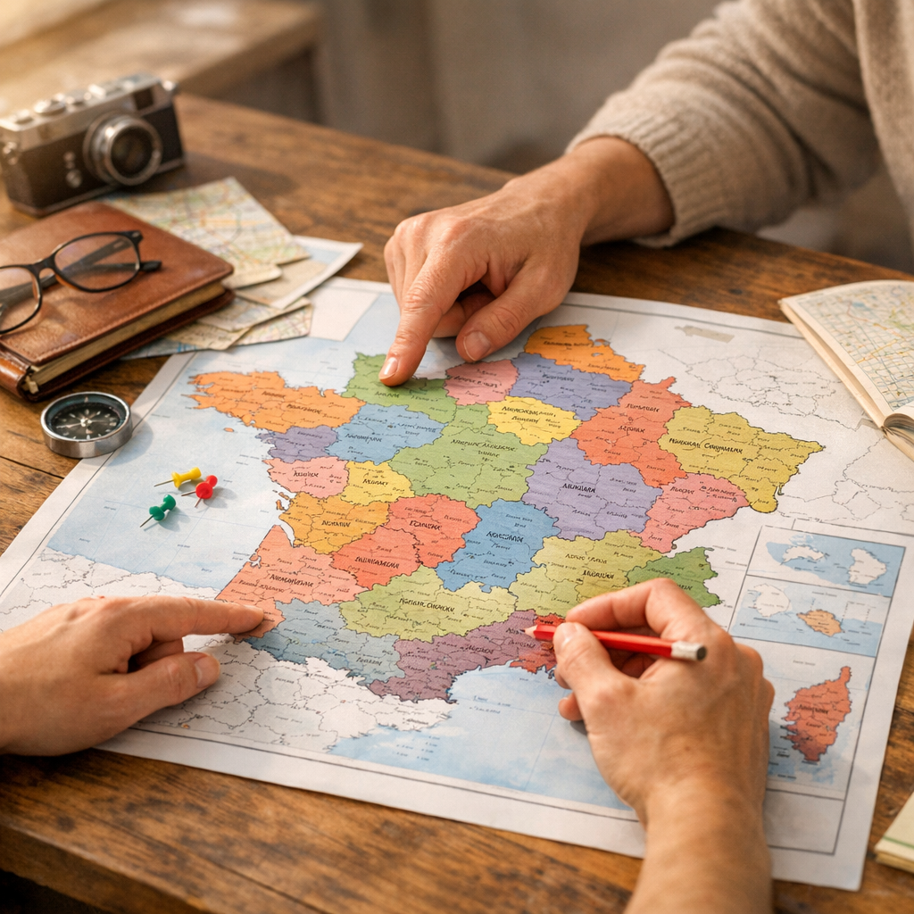Méthode pour lire une carte et mémoriser les repères sans se perdre