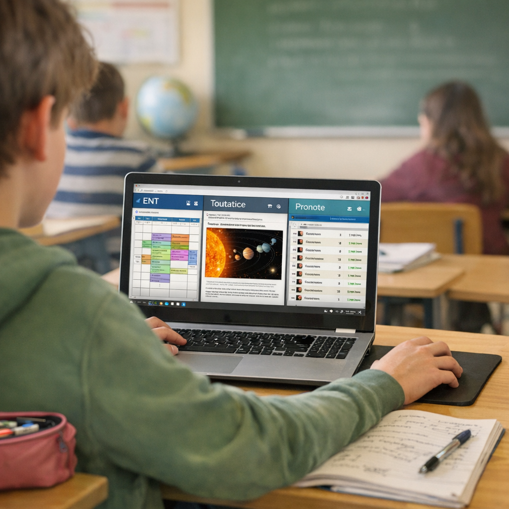 ENT, Toutatice, Pronote&nbsp;: voir sa classe et comprendre un cours modifié