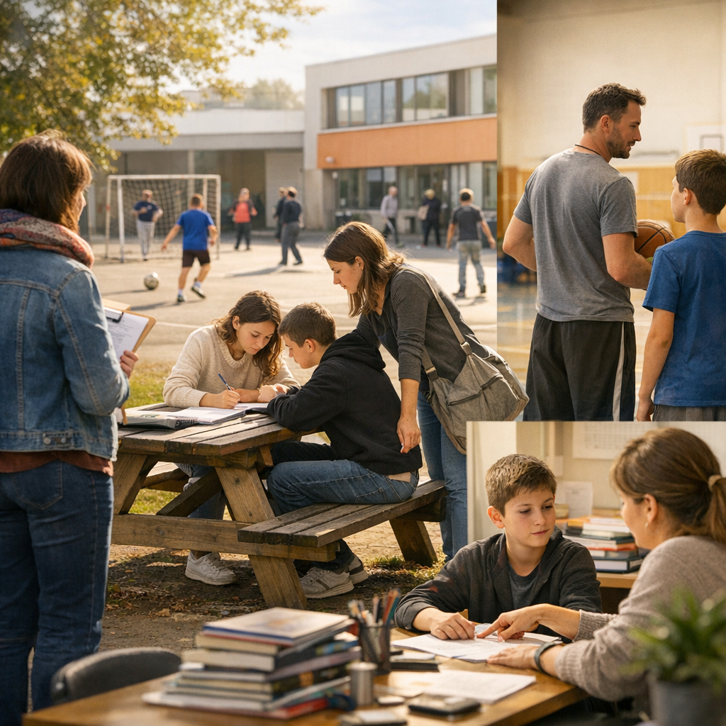 4. Collège La Ville aux Roses&nbsp;: vie scolaire, UNSS et accompagnement