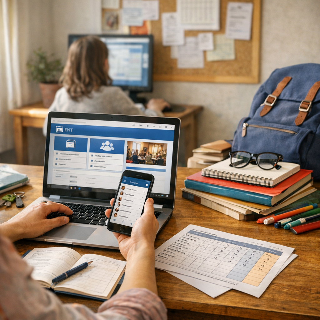 4. ENT, Pronote, contacts&nbsp;: les démarches pratiques avant la rentrée