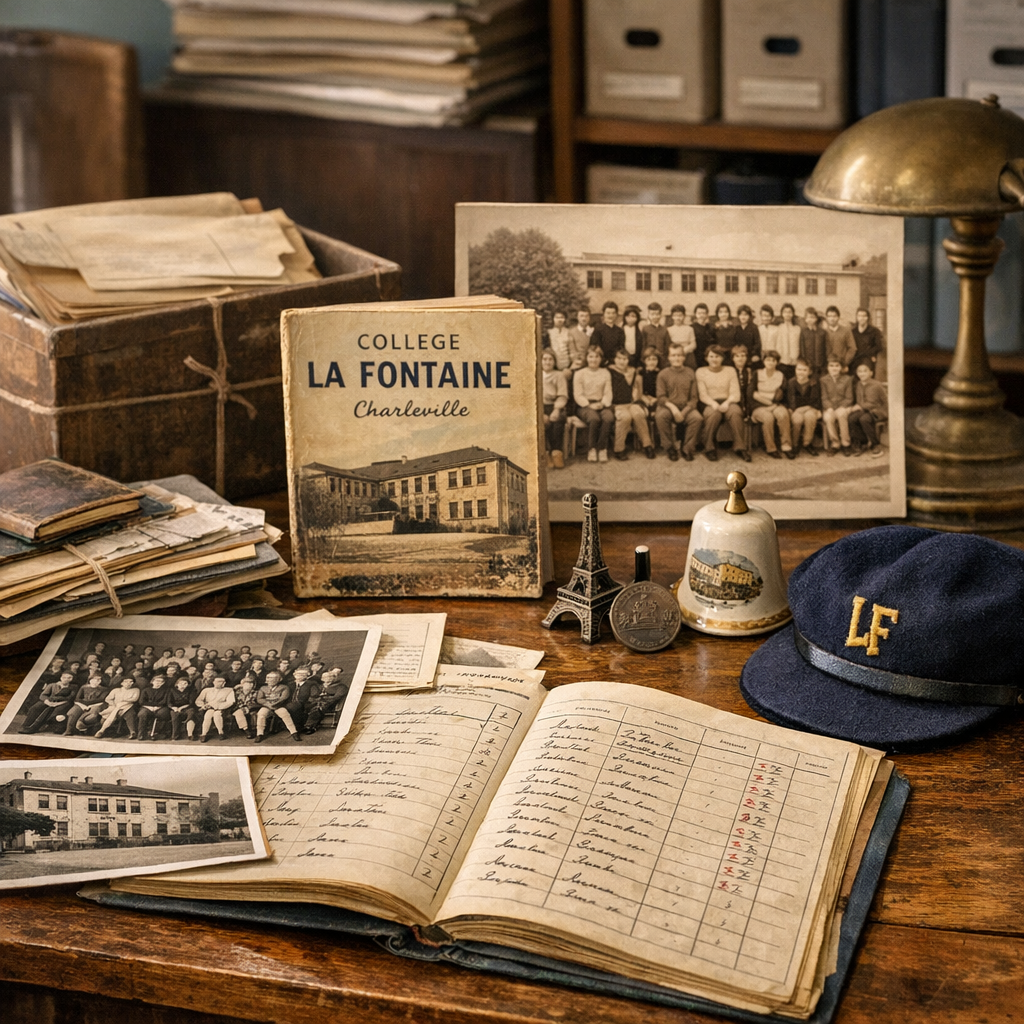 Archives, souvenirs et anciens élèves&nbsp;: où retrouver la trace du collège La Fontaine