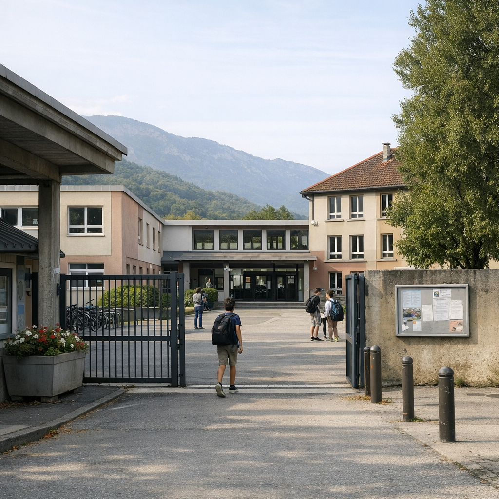 Le Collège Jean Ferrat à Salaise-sur-Sanne prépare la rentrée