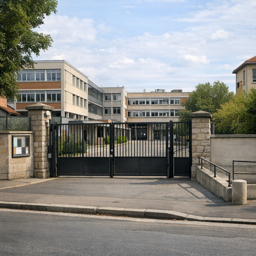 Le Collège Jean Macé à Suresnes est devenu le Collège Hubert Germain