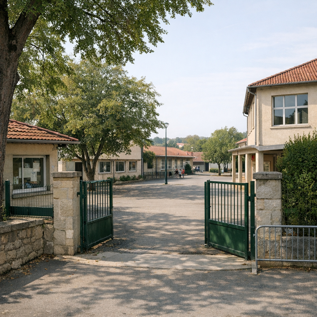 Le Collège Joachim du Bellay à Authon-du-Perche se repère facilement