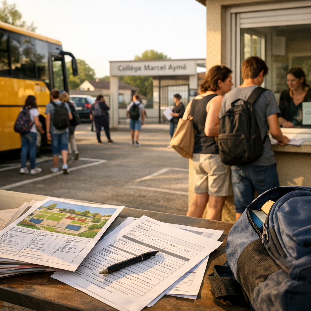 Secteur, transports et inscription : le parcours concret avant la rentrée