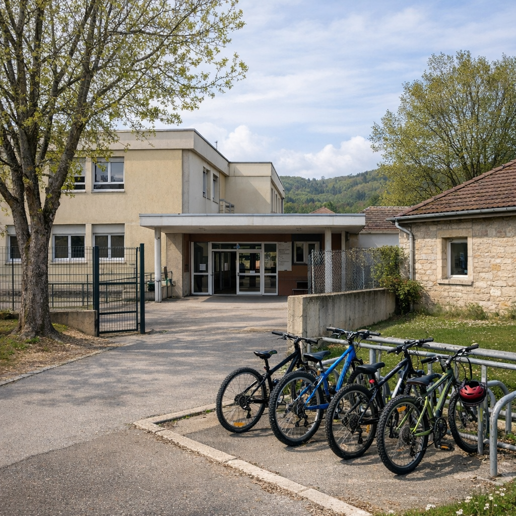 Les familles préparent l’entrée au Collège Marcel Aymé à Chaussin