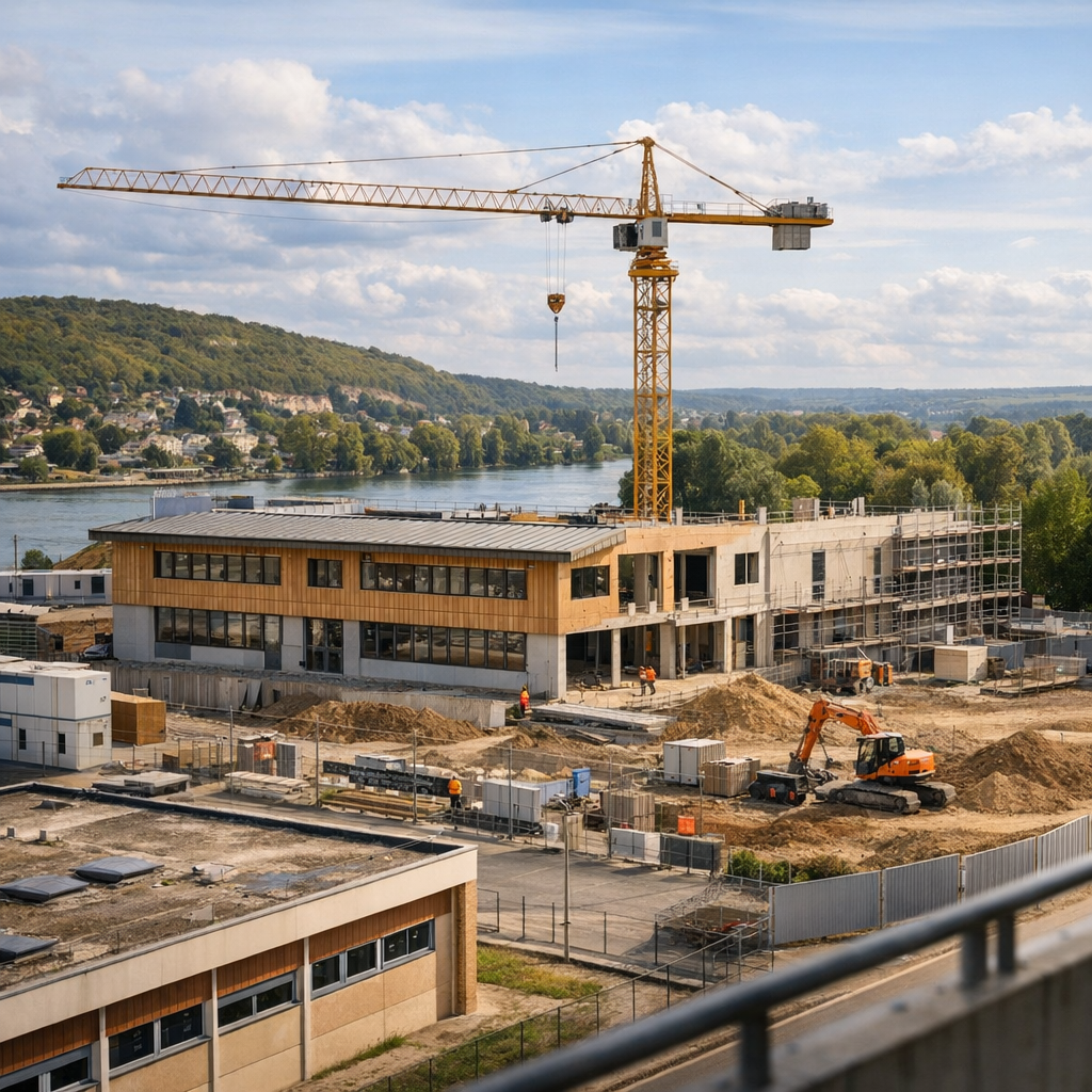 Nouveau collège de 950 places à Bonnières-sur-Seine&nbsp;: où en est le projet&nbsp;?