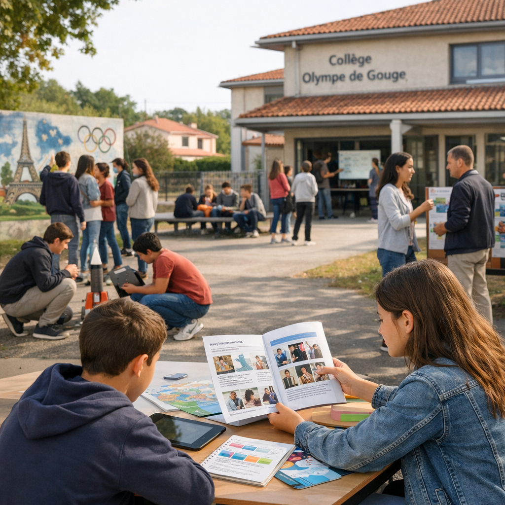 Vie du collège à Cadaujac : projets, orientation et actualités locales