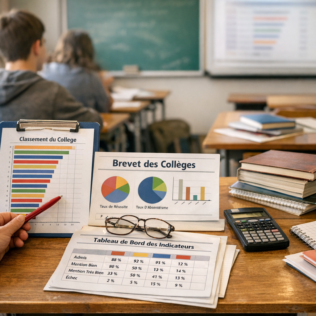 Classement, brevet et indicateurs&nbsp;: comment lire les résultats du collège