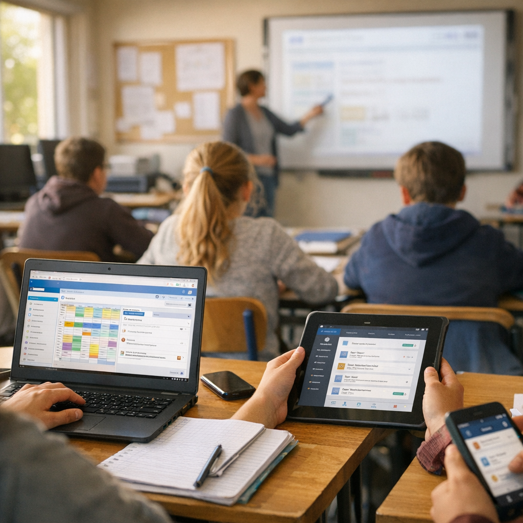 Pronote, ENT et classe&nbsp;: comprendre les usages numériques