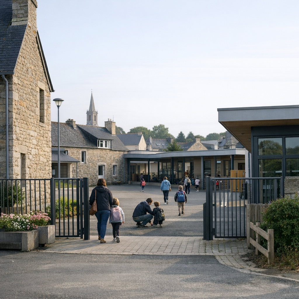 Le Collège Sainte-Croix à Châteaugiron mérite d’être vérifié