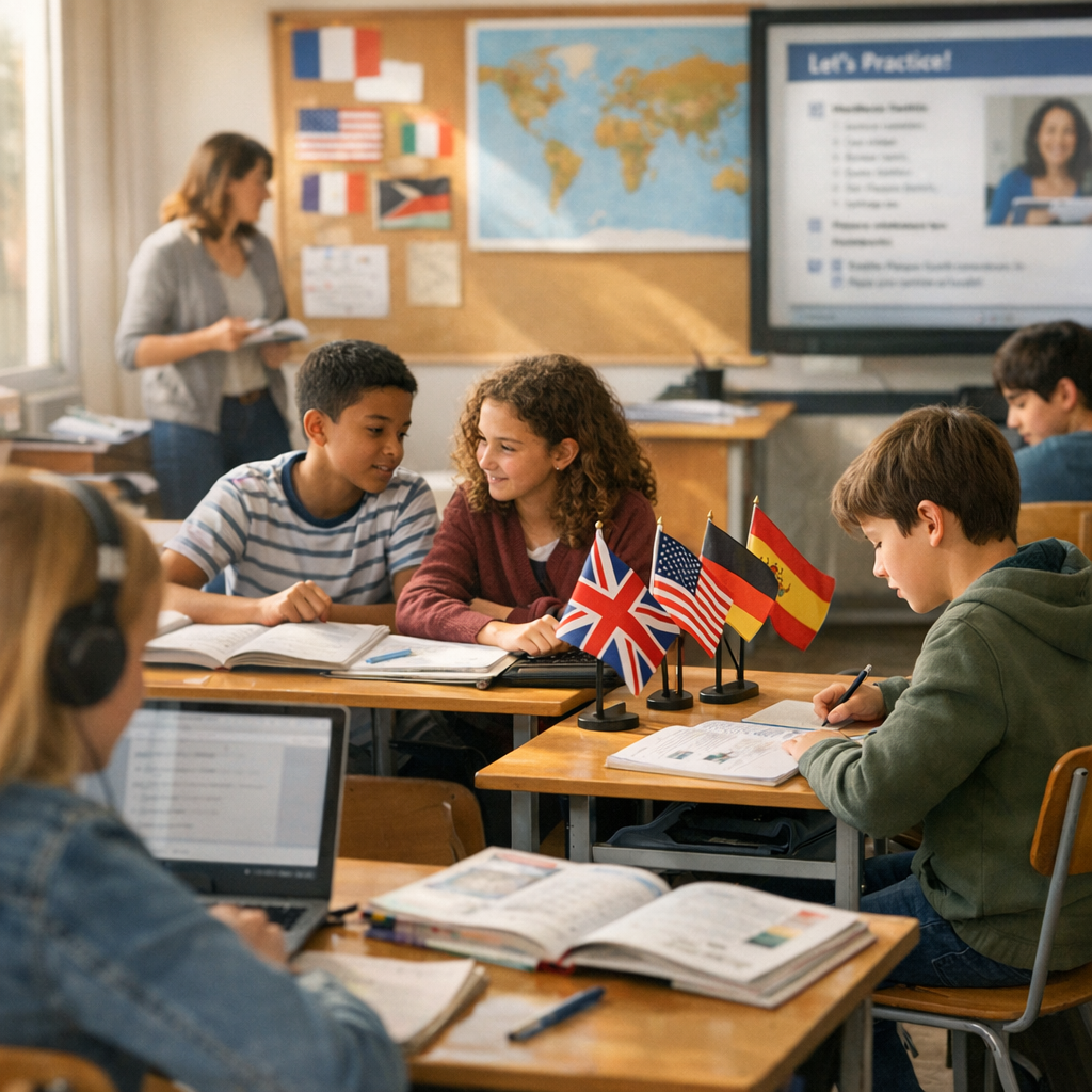 Langues, cursus international en 6e et continuité pédagogique