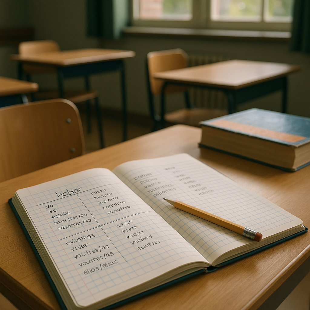 Conjugaison en espagnol présent : règles simples et exemples