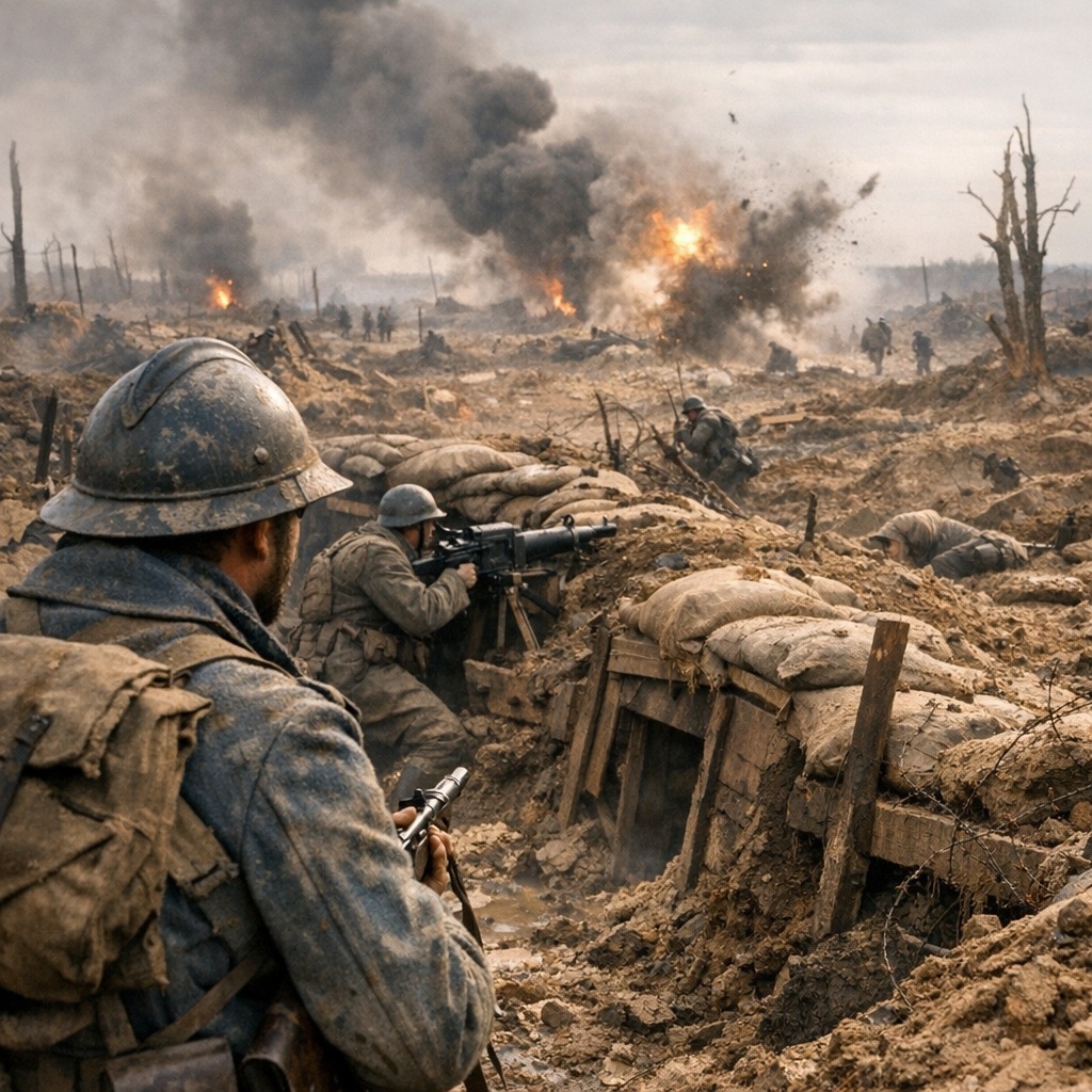 Pourquoi Verdun et les tranchées montrent-elles une guerre totale&nbsp;&nbsp;?