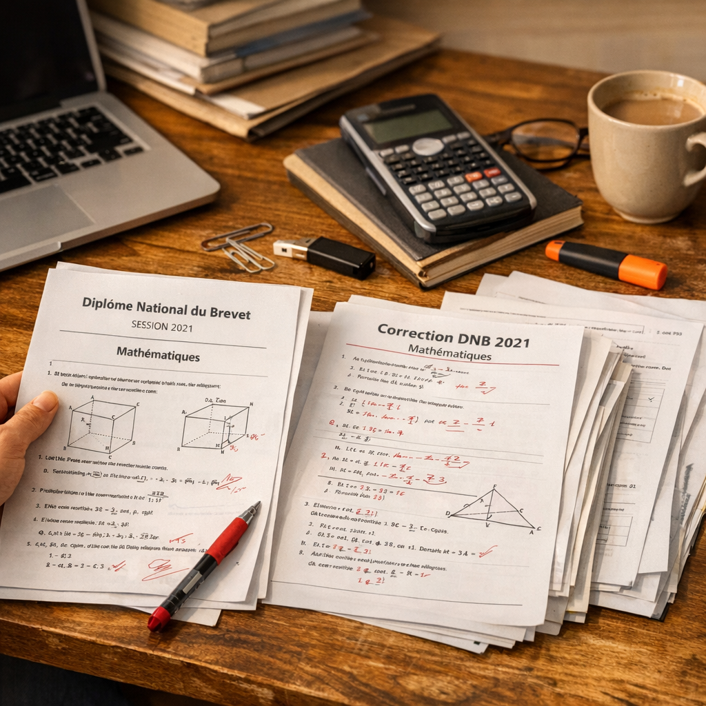Sujets et corrigés du brevet 2021&nbsp;: sources fiables et formats PDF