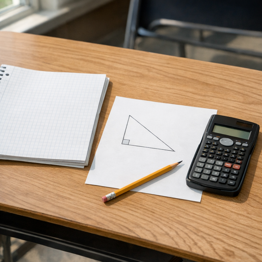 Le Cosinus en 4e aide à calculer angles et longueurs