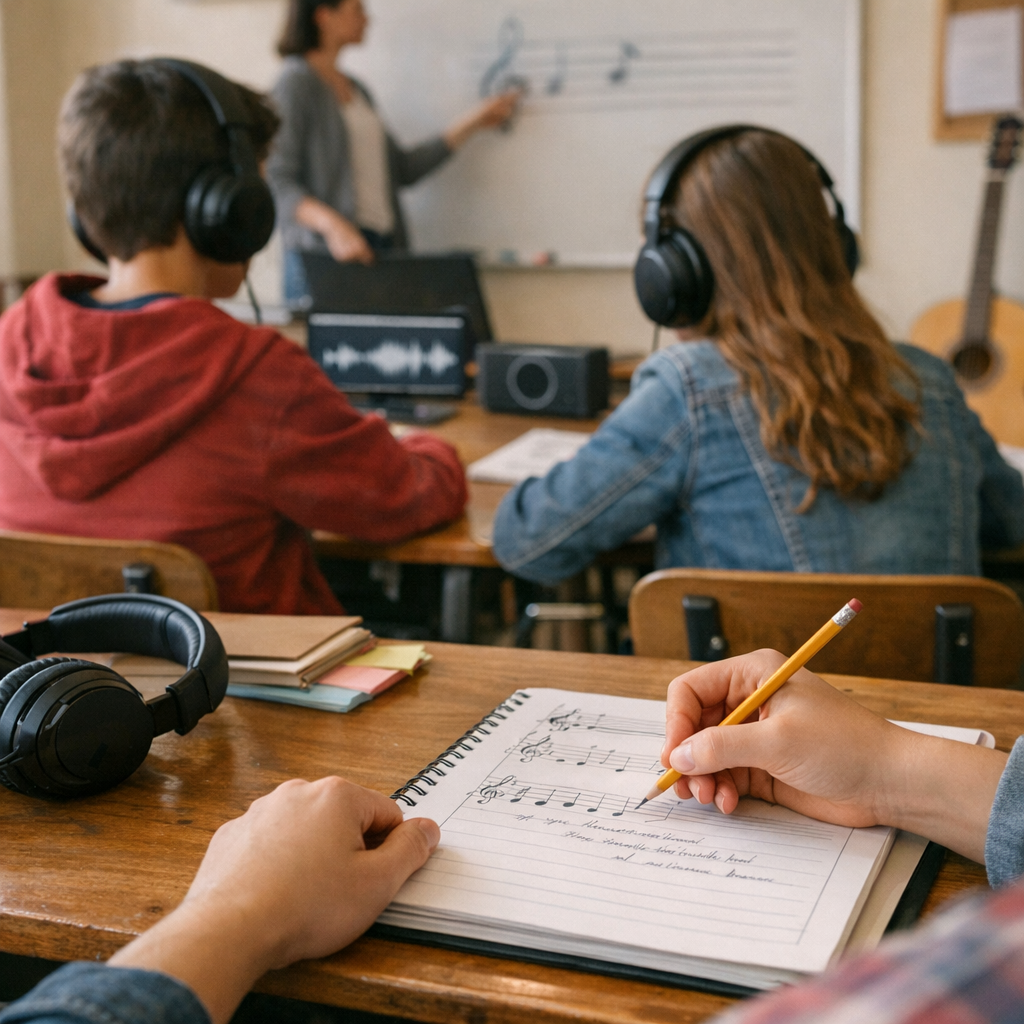 Méthode pas à pas pour écouter et décrire une musique