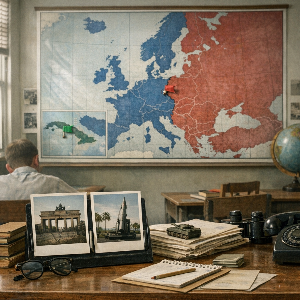 Date guerre froide : début, fin et dates à retenir