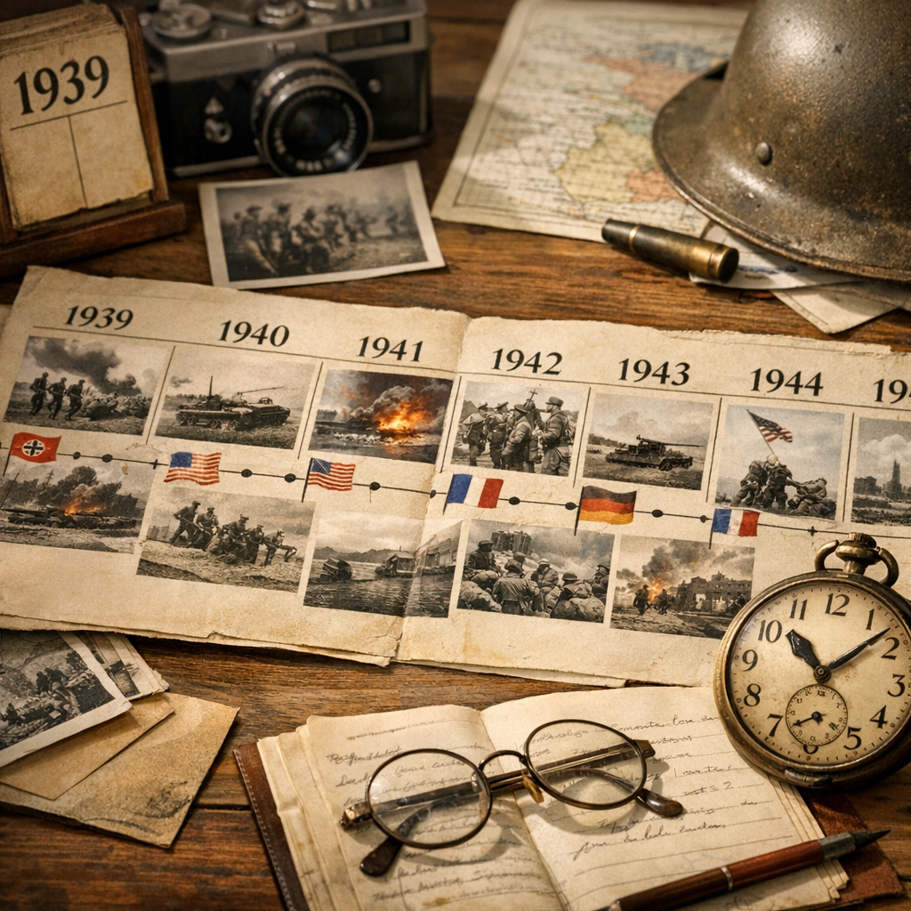 Repères chronologiques&nbsp;: du début du conflit à sa fin mondiale