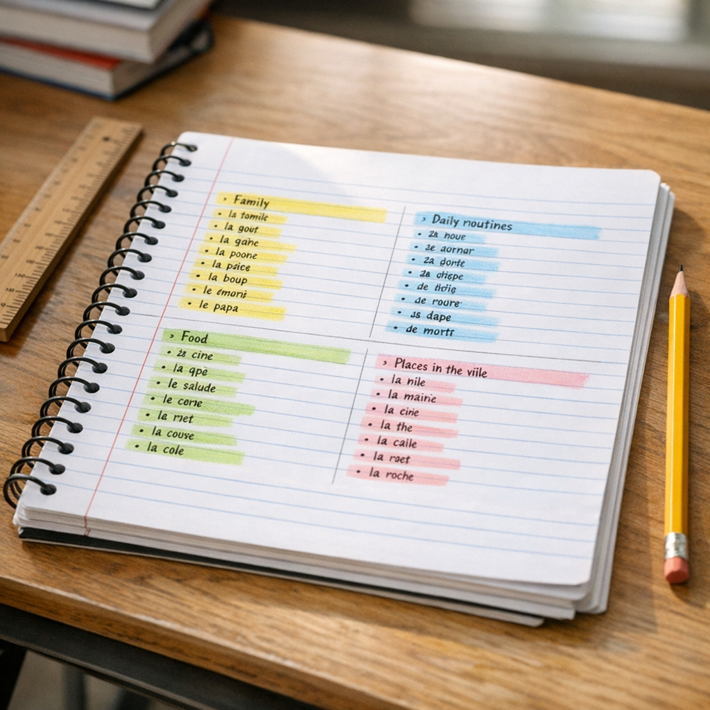 Comment comprendre la définition du champ lexical au collège