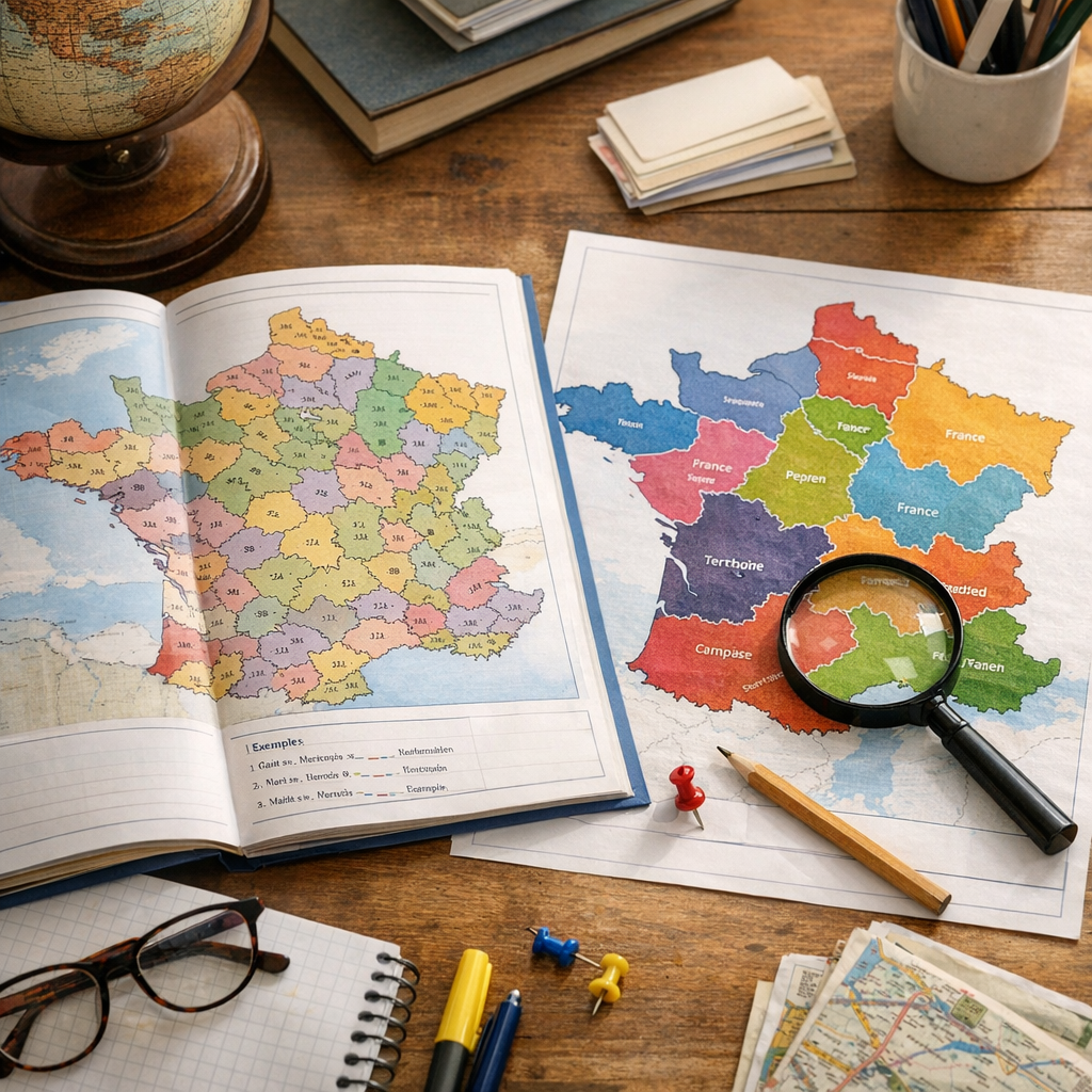 Exemples résolus pour ne plus confondre département et région