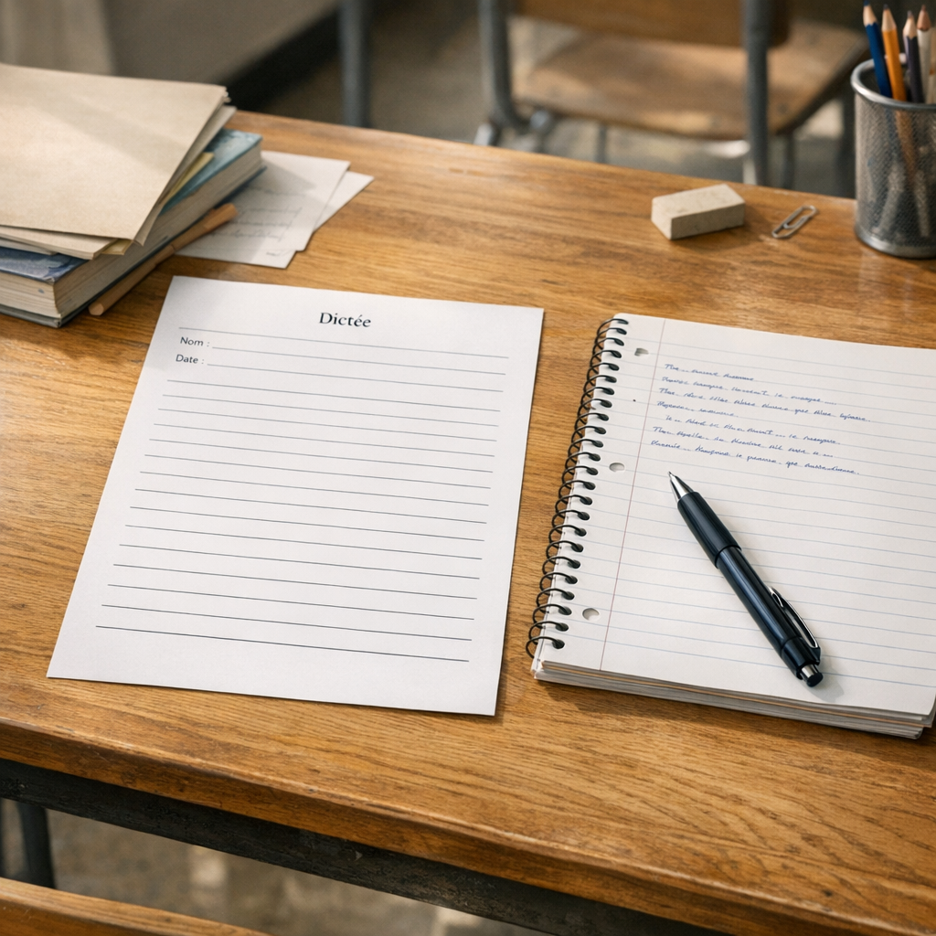 Dictée 4ème avec correction : méthode, exercices et PDF