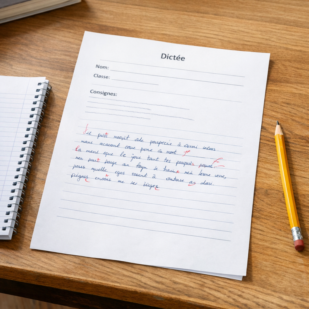 Comment réussir la dictée de 6ème avec le PDF Bescherelle