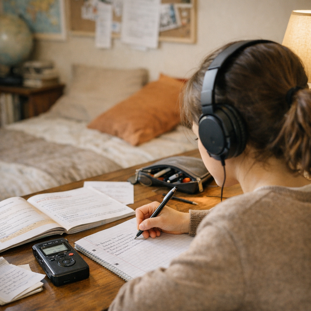 Dictée n°2 : variante audio pour s'entraîner seul