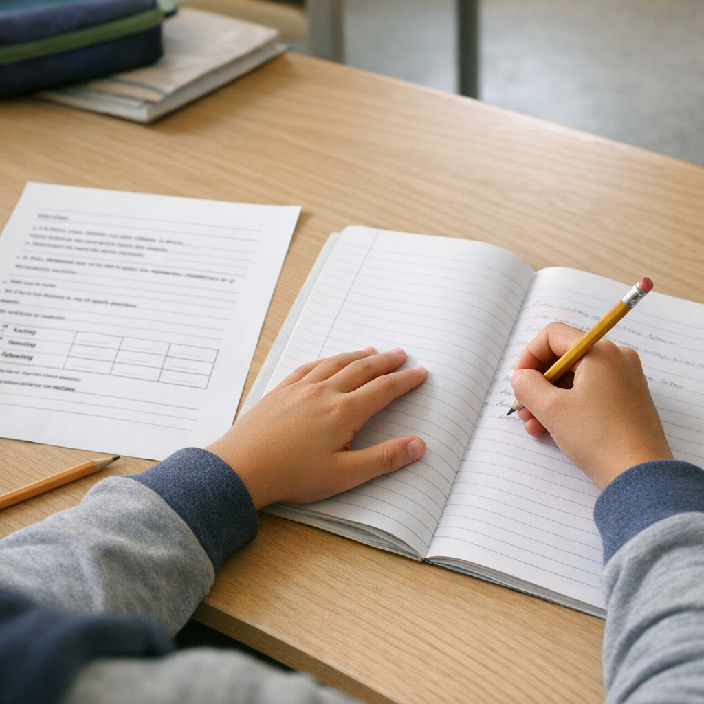 Dictée niveau 6ème : français au collège, exercices et corrigé