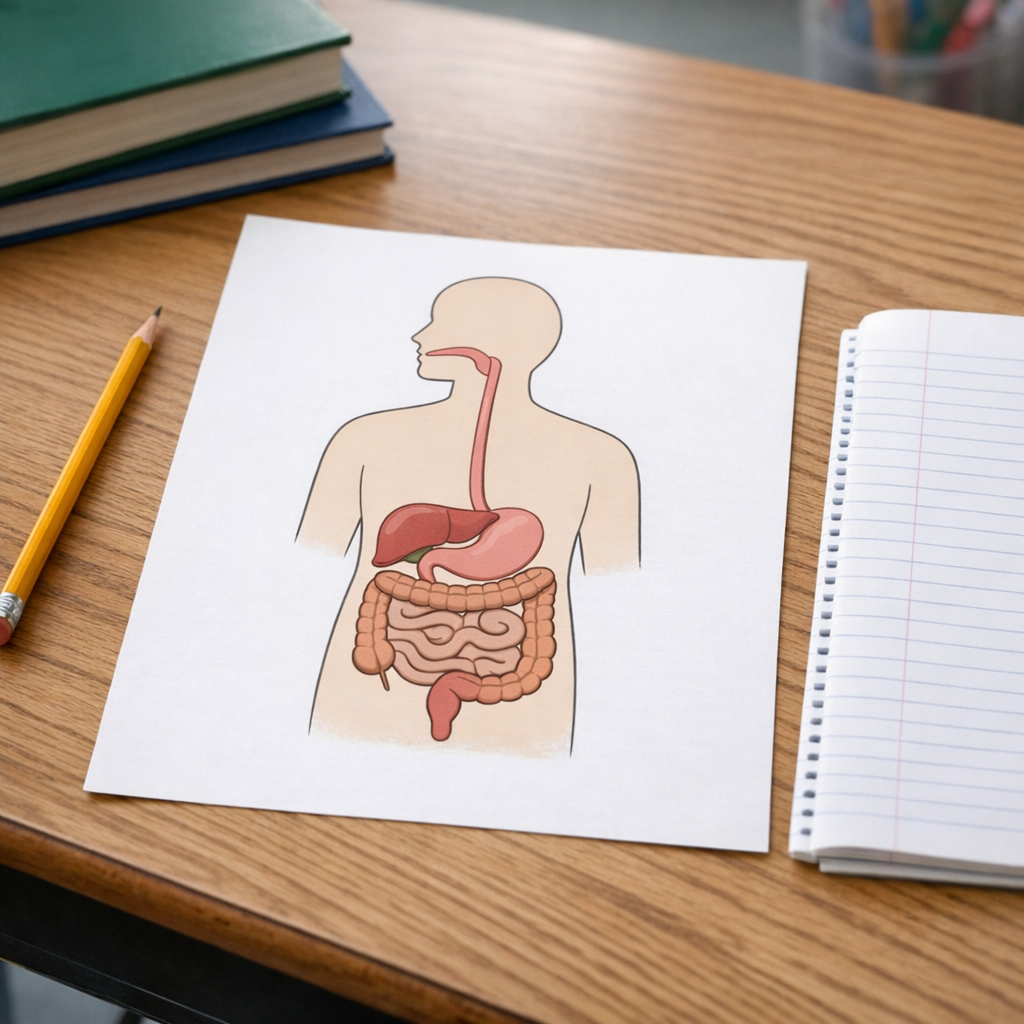Comment réussir les exercices sur la digestion des aliments en 5ème