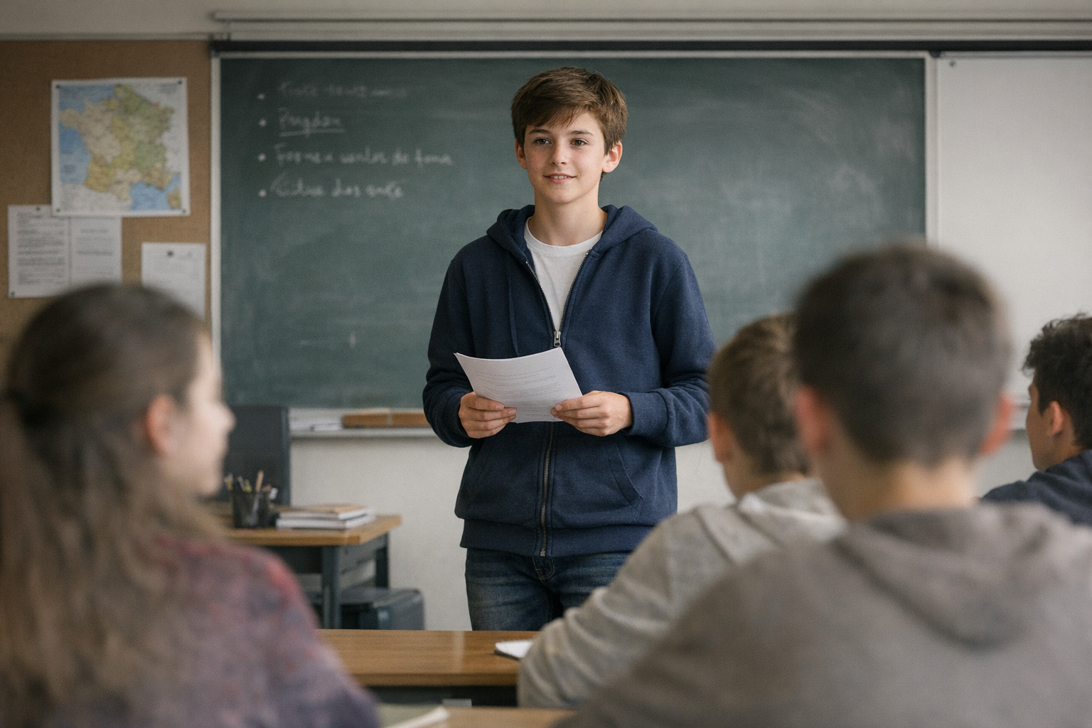 Discours de délégué : structure et exemples prêts à utiliser (6e à 3e)