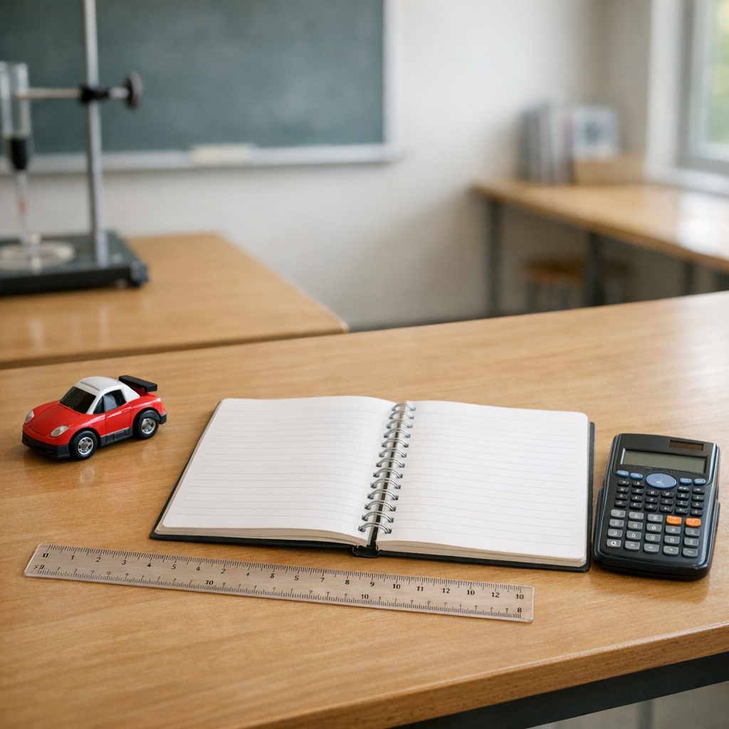 L’Énergie Cinétique se calcule au collège