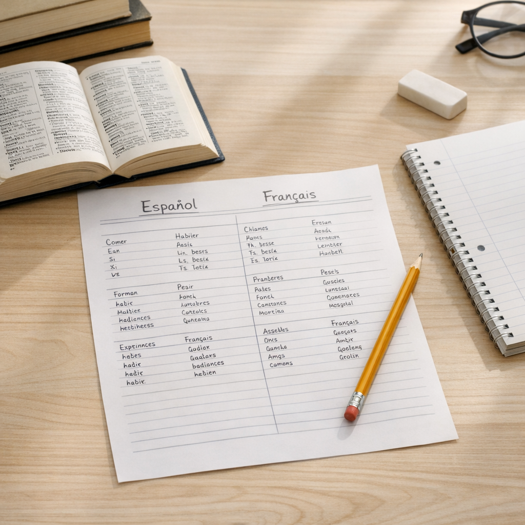Comment traduire de l’español au français au collège