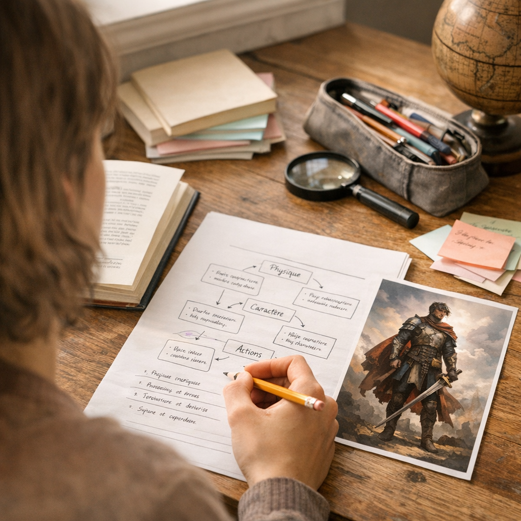 Méthode pas à pas pour analyser un personnage héroïque