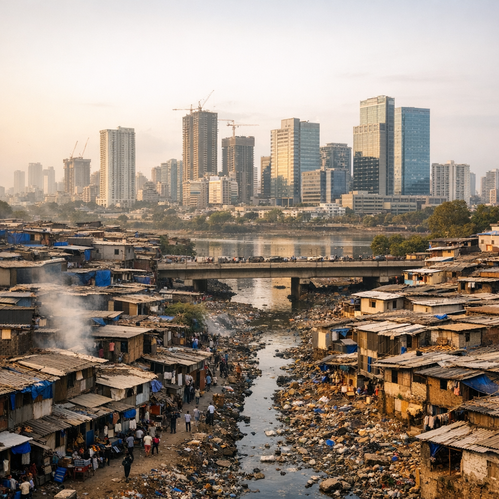 Mumbai, une métropole inégale&nbsp;: de Dharavi à Bandra-Kurla