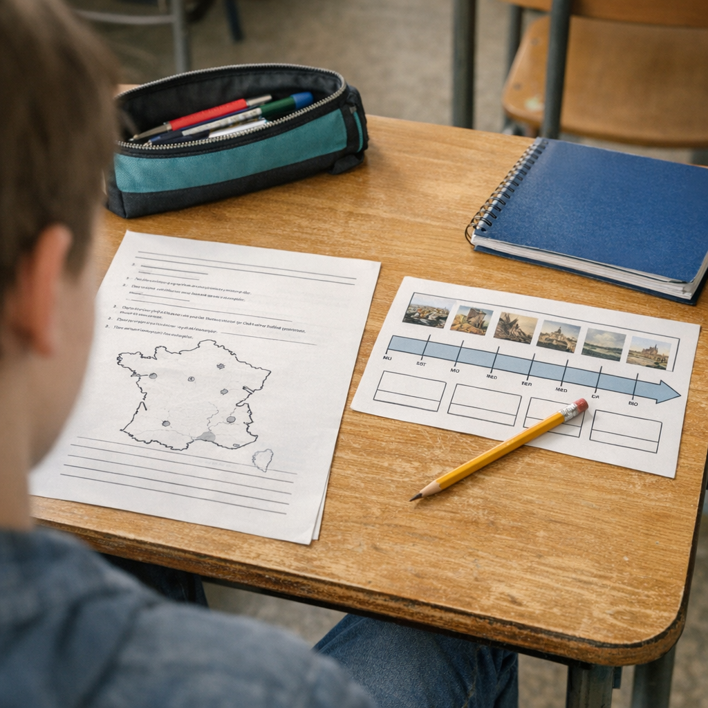 Comment réussir l’évaluation d’Histoire-Géo en 6e au 1er Trimestre