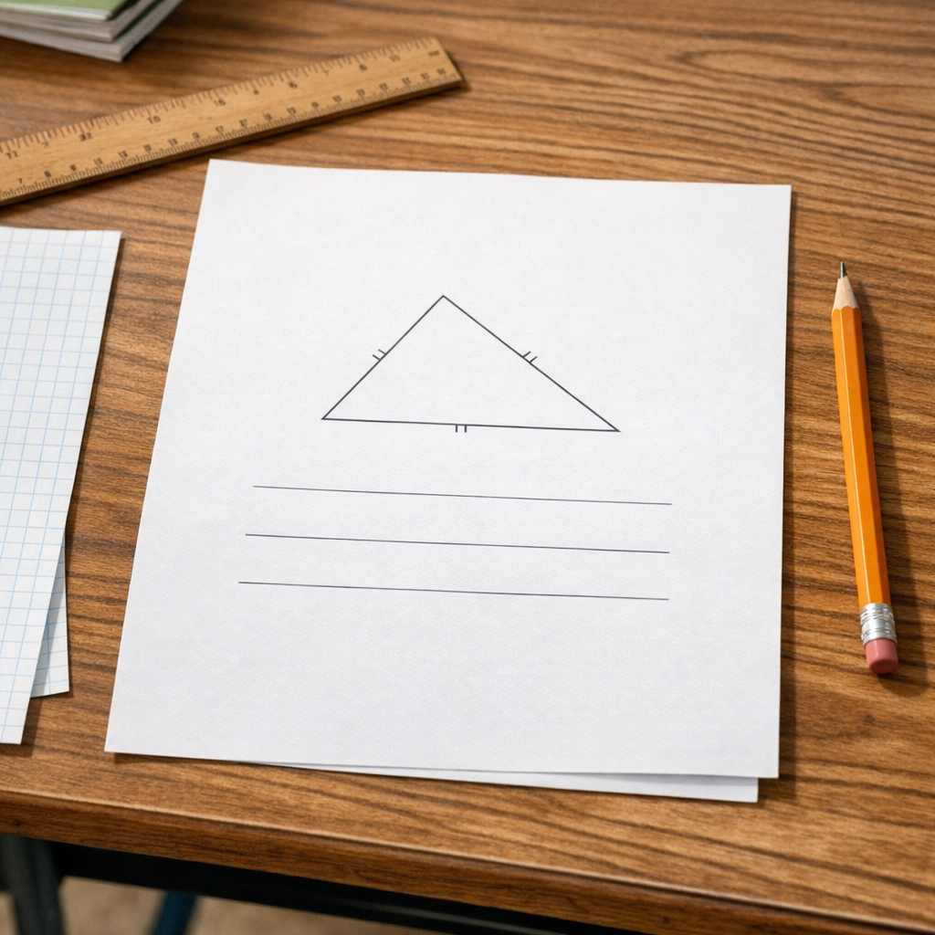 Comment calculer le périmètre d’un triangle au collège ?