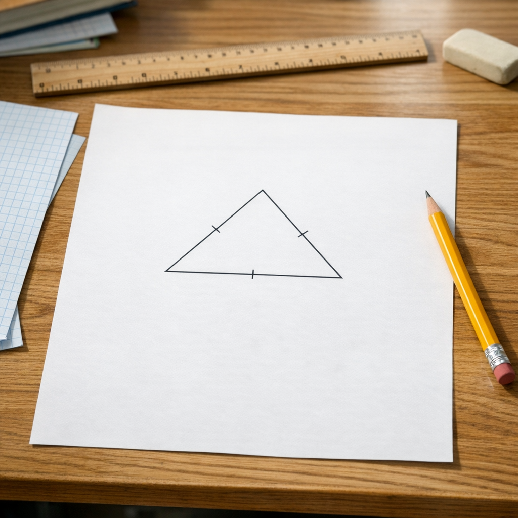 Comment calculer le périmètre d’un triangle au collège ?