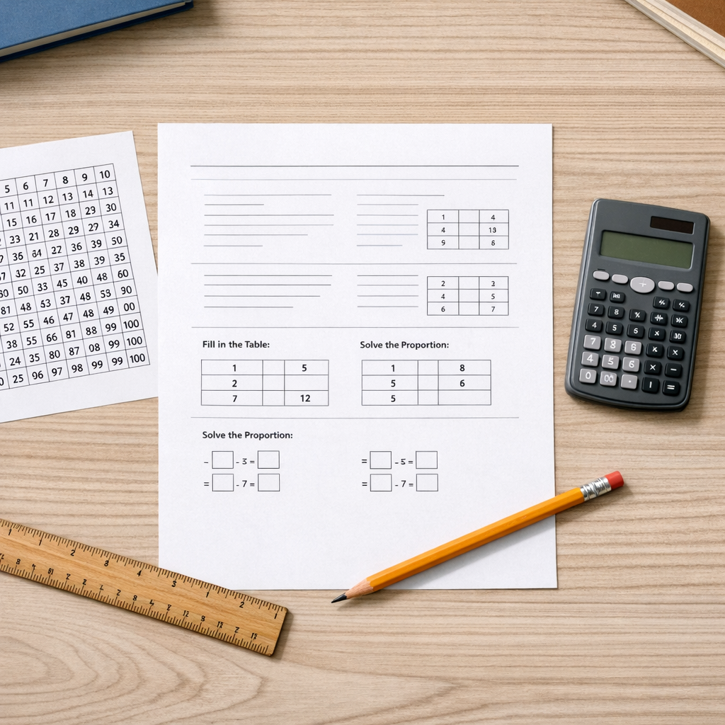 Comment réussir une évaluation de proportionnalité en 5e