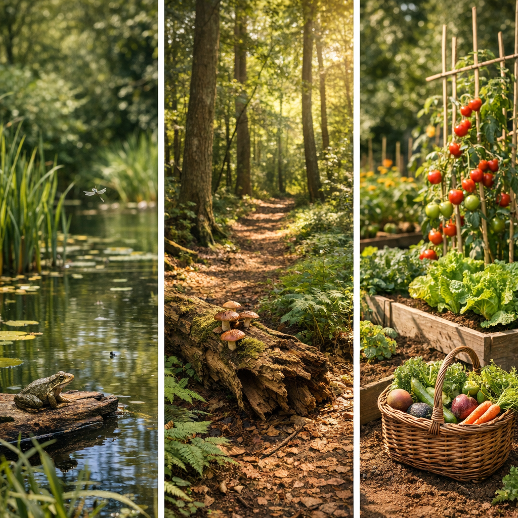 Mare, forêt, potager&nbsp;: 3 cas concrets pour sortir des exemples scolaires