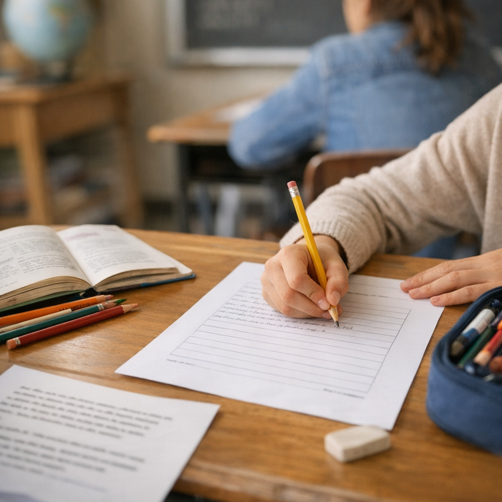 Exercices de dictée 6ème à imprimer