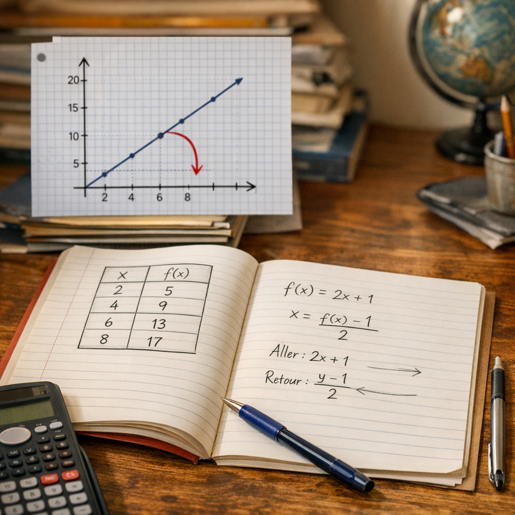 Série B&nbsp; : graphique, tableau et formule, l’aller-retour qui change tout