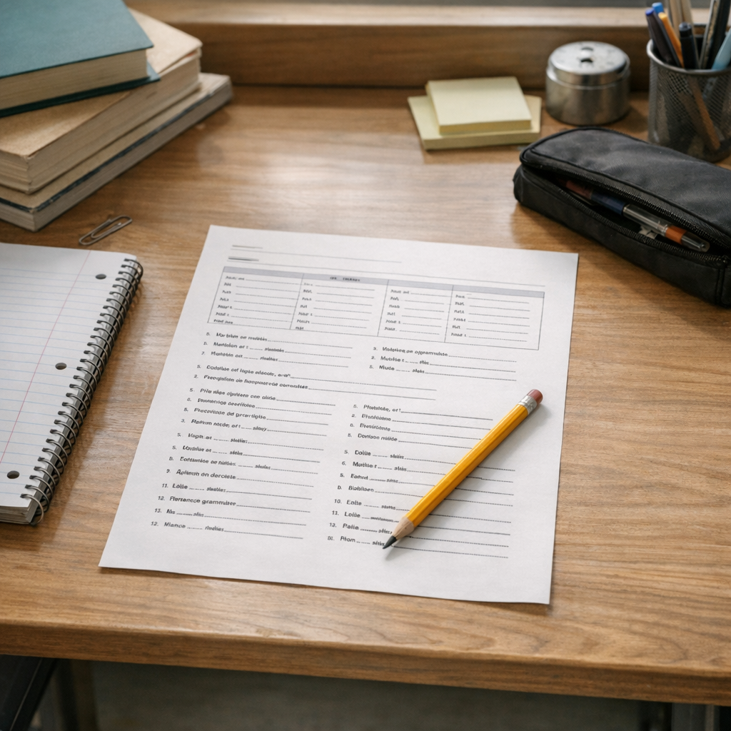 Travailler le français en 3e : exercices avec corrigé à imprimer