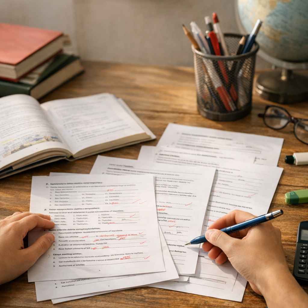Exercices de français pour la 4e à imprimer