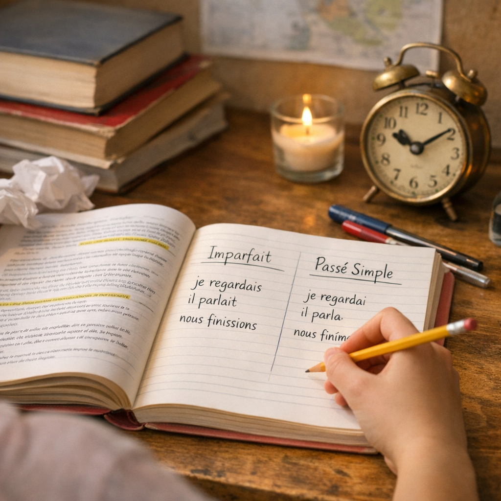 Imparfait ou passé simple&nbsp;: comment choisir dans un récit&nbsp;?